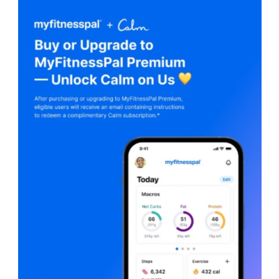 MyFitnessPal Premium на 12 месяцев | Повышение уровня вашего личного аккаунта