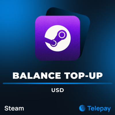 Steam (стим) пополнить баланс | США | 0.25 - 100 USD