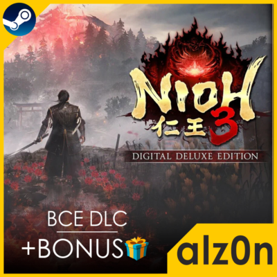 🟥Nioh 3 Deluxe Edition・STEAM・ГАРАНТИЯ