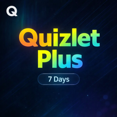 ✅ Quizlet Plus Приватный — 7 дней (Безлимитная версия)