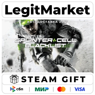 Tom Clancy’s Splinter Cell Blacklist / Steam АВТО / РУ + МИР
