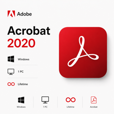 Adobe Acrobat 2020 ОС Windows 1 PC 🔄Lifetime🔄