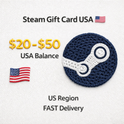 🎮 Steam Gift Card США 🇺🇸 | $20-$50 | US Регион | Быстрая доставка