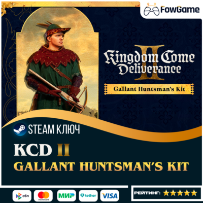 🔵 Kingdom Come: Deliverance II - Gallant Huntsman's Kit DLC (РУ+СНГ) 🔑КЛЮЧ STEAM