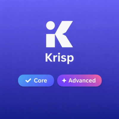 Подписка Krisp AI Core/Advanced 1/12 месяцев | Обновление/Продление + Лучшие цены/Гар