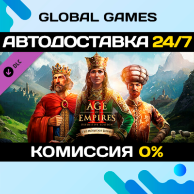 Age of Empires II: Definitive Edition - The Mountain Royals STEAM 🚀