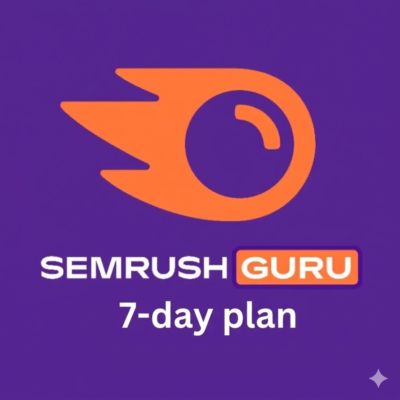 План SEMrush Pro – 7-дневная пробная версия с приватным доступом