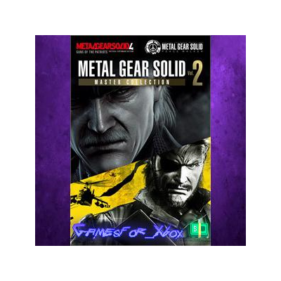 ☀️METAL GEAR SOLID MASTER COLLECTION Vol.2 XBOX