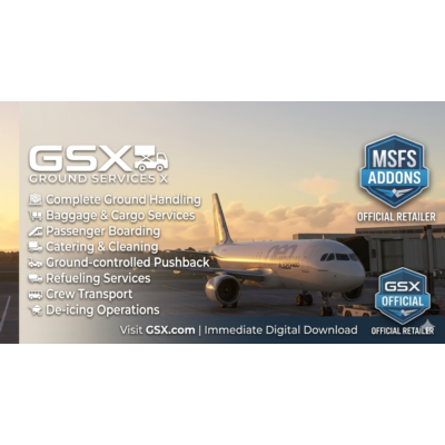 GSX GROUND SERVICES PRO MSFS24/20