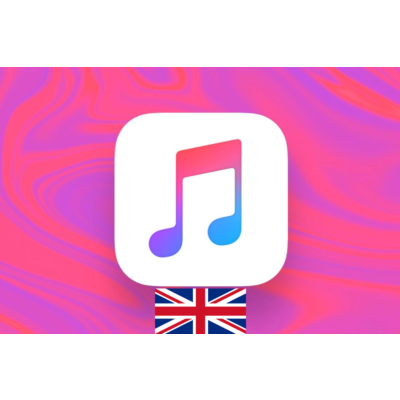 Промокод Apple Music 4 мес (Apple ID UK)