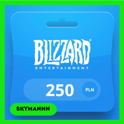Карта Blizzard Battle.net 250 PLN Польша АВТО 24/7