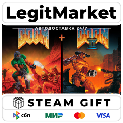 DOOM + DOOM II / Steam АВТО / РУ + МИР