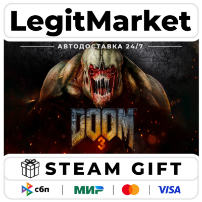 DOOM 3 / Steam АВТО / РУ + МИР