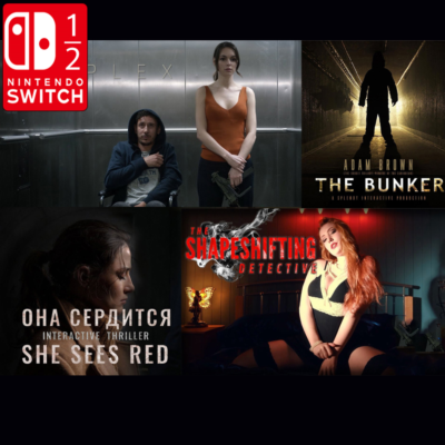 Сборник ИНТЕРАКТИВНЫЕ ФИЛЬМЫ (5 игр) | Nintendo Switch 1/2