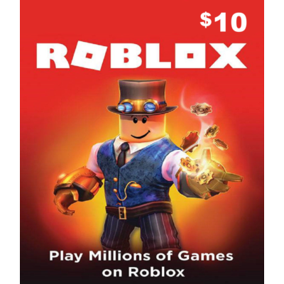 Подарочная карта Roblox Global $10.00 USD