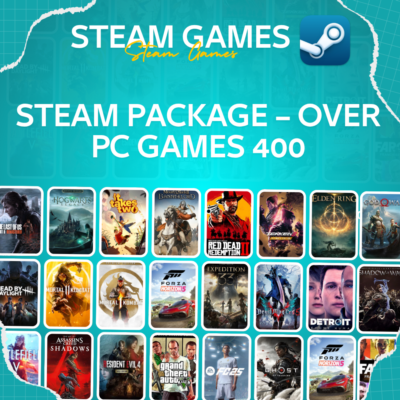 🎮 Steam Package Offline Accounts | 400+ PC Games | Crimson Desert,FH6,GTA V & More