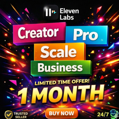 Eleven Labs Premium | • Creator • Pro • Scale | 1 месяц