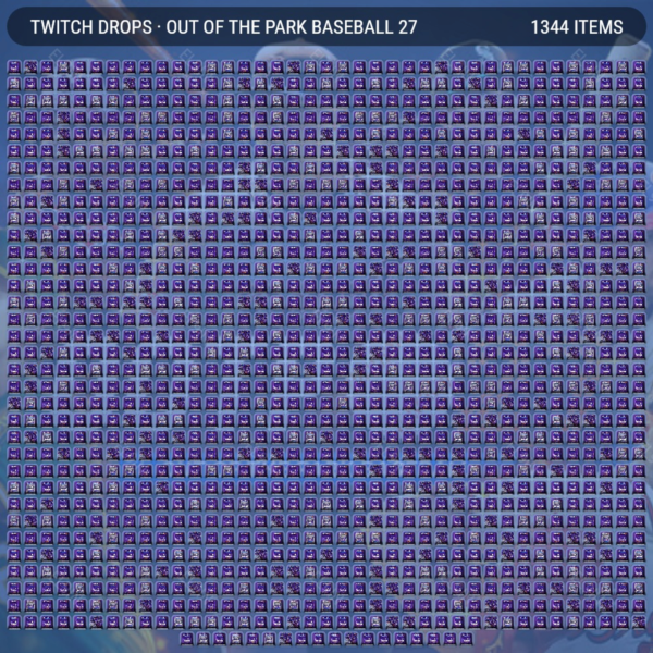 💎Out of the Park Baseball 27⭐Твич Дропсы🚀1348 предметов + 🎁