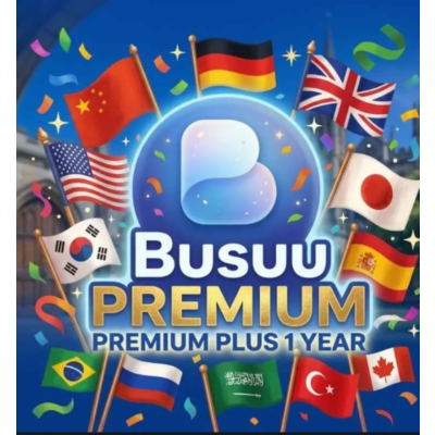 BUSUU PREMIUM | PREMIUM PLUS на 12 месяцев на вашем аккаунте