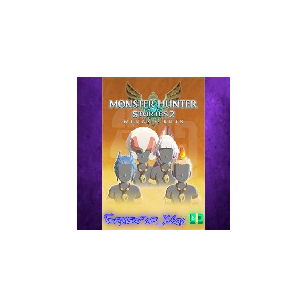 Monster Hunter Stories 2 Wings of Ruin — Rider Hairstyle Bundle XBOX DLC
