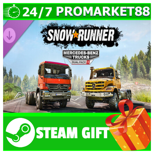 ️SnowRunner - Mercedes-Benz Trucks Dual Pack 1 STEAM