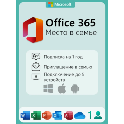 Office 365 НА ВАШ АККАУНТ на 1 год ПРИГЛАШЕНИЕ