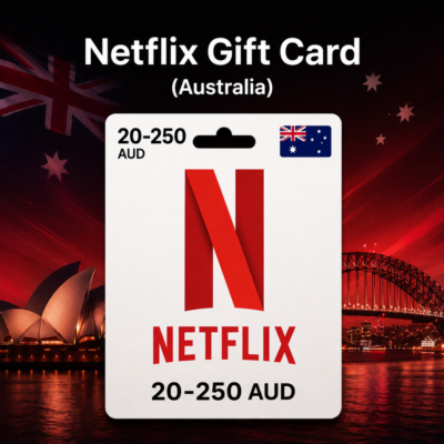 Netflix Gift Cards (Австралия) 20–250 AUD | Коды пополнения