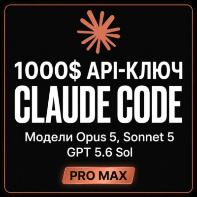 Купить CLAUDE CODE | FABLE 5 | FABLE 5 | Sonnet 5 | Opus 4.8 | Anthropic API