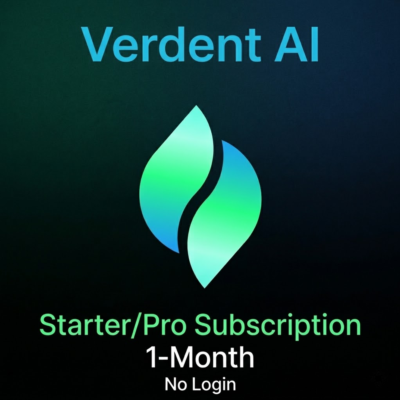 Verdent AI Starter/Pro Подписка 1 Месяц Без входа