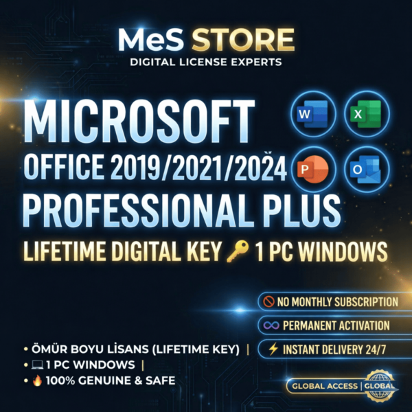 OFFİCE 365 2026 PRO PLUS 12 MONTH
