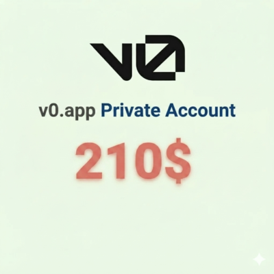 v0.dev.app 210$ VERCEL Приватный аккаунт