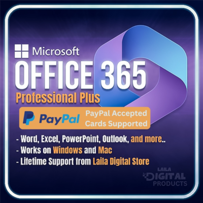 Office 365 Pro Plus – Полный доступ – Word, Excel, PowerPoint – 5 устройств – Авто