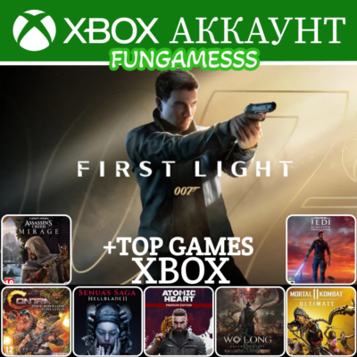 007 First Light  + ИГРЫ XBOX (12 мес)❤️‍🔥 Аккаунт