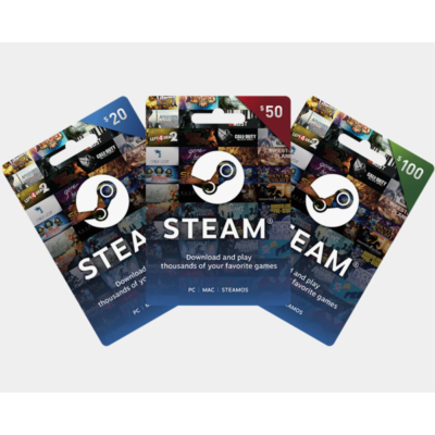 Карты Steam 5-10-20-50-100$ Турция/Аргентина/США USD