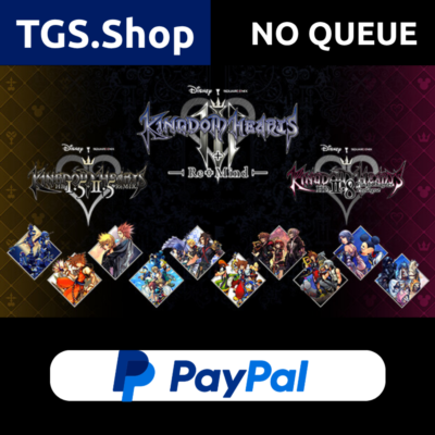 Kingdom Hearts INTEGRUM MASTERPIECE 1.5+2.5 ReMIX+ 2.8 + III + Re Mind | PAYPAL