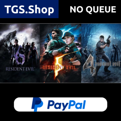 Resident Evil 4 + 5 + 6 | STEAM | PAYPAL