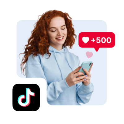 Накрутка 500 лайков в TikTok (ТикТок лайки)