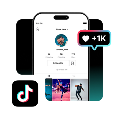 Накрутка 1000 лайков в TikTok (ТикТок лайки)