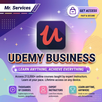 Бизнес-план Udemy 7/14/30/90/180/365 дней | Доступ к более чем 25000 курсам