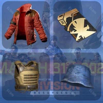 🏅Tom Clancy´s The Division: Resurgence🚀Твич Дропсы🎈4 предметов + 🎁