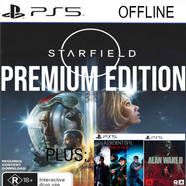 Starfield Premium Edition + без арендной платы + игры + общий - PS5 - офлайн