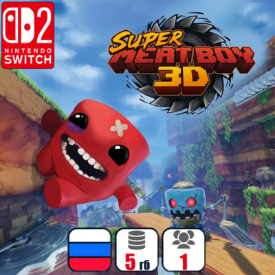 Super Meat Boy 3D | Nintendo Switch 2