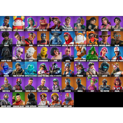 FORTNITE 57+ ОБЛИЦОВ АККАУНТ||OG MOONWALKER| |TAKE THE L| |ROGUE AGENT| +ПОЧТА