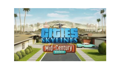 Cities: Skylines - Content Creator Pack: Mid-Century Modern (DLC) (PC) Steam Key GLOB