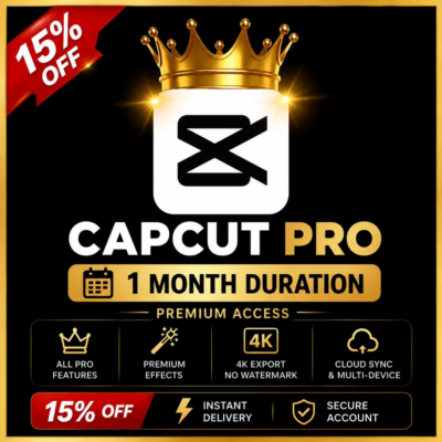 🎬 CapCut Pro Premium | 1 месяц | Готовый к использованию аккаунт