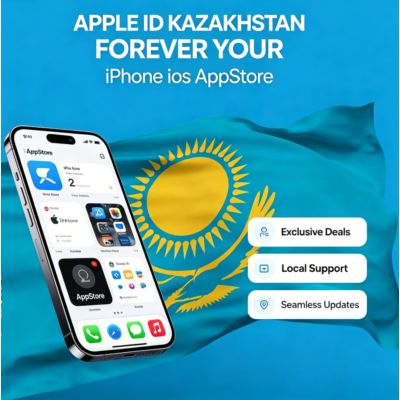 APPLE ID КАЗАХСТАН НАВСЕГДА ВАШ iPhone iOS AppStore