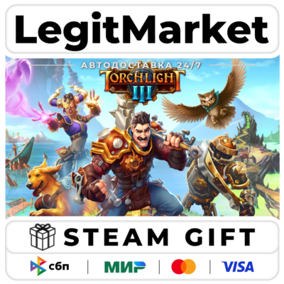 Torchlight III / Steam АВТО / РУ + МИР