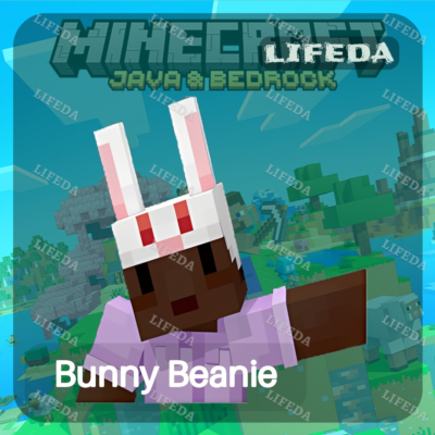 МАЙНКРАФТ 🪓【Bunny Beanie】🏰СКИН • ТВИЧ ДРОПЫ / ДРОПСЫ • JAVA & BEDROCK•GLOBAL
