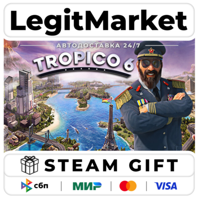 Tropico 6 / Steam АВТО / РУ + МИР