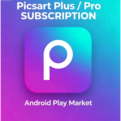 Подписка Picsart Plus / Pro в Android Play Market